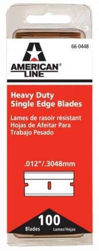 Heavy-Duty No. 12 Razor Blades