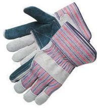 Leather Double-Palm Gloves