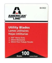 Two-Notch Utility Razor Blades