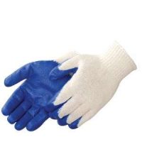 Blue Latex Palm Coated Work Gloves