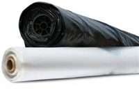 TRM Clear/Black Poly Sheeting