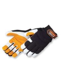Premium Goatskin Mechanics Gloves with Reinforced Palm and Fingers