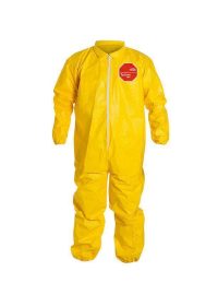 Dupont QC125 Tychem QC Coveralls with Elastic Wrist and Ankle