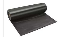 TRM 4 Mil 20×100 black plastic sheeting roll for containment and moisture barrier use